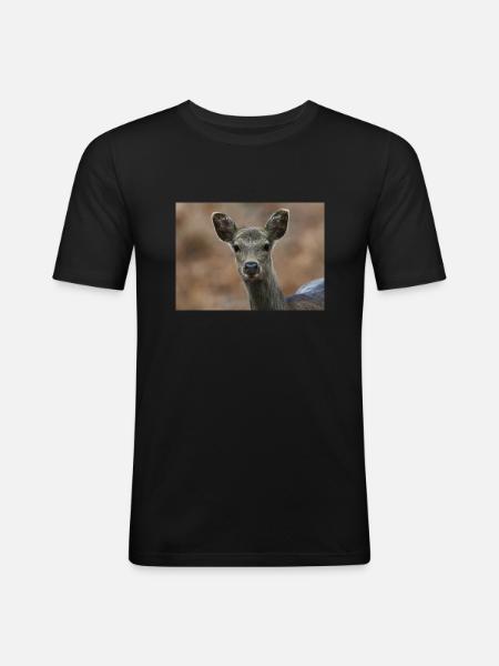 000 3532 NEF - Men's Slim Fit T-Shirt - black