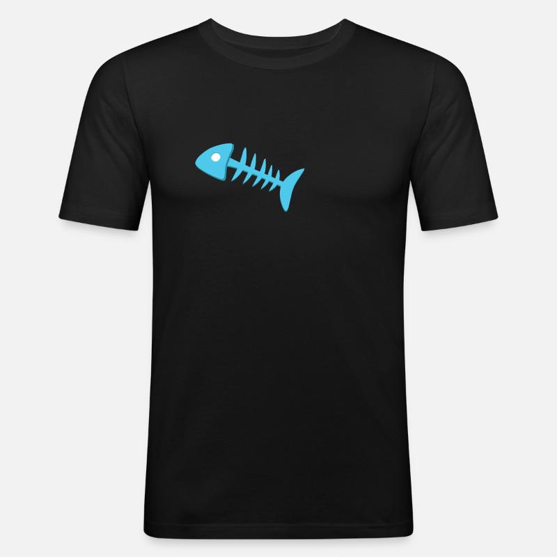 Dornen - Männer Slim Fit T-Shirt - Schwarz