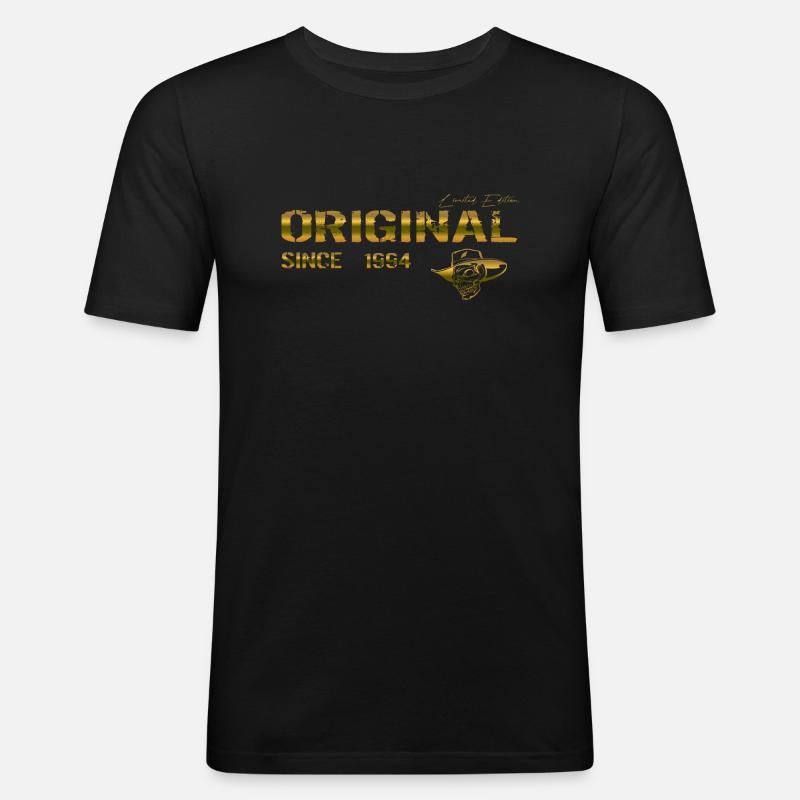 Original since 1994 - Männer Slim Fit T-Shirt - Schwarz