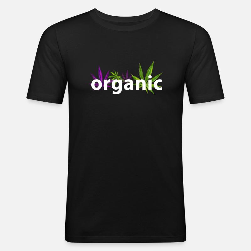 CN4 - Männer Slim Fit T-Shirt - Schwarz