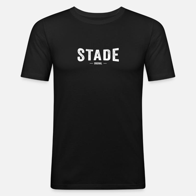Stade Original - Männer Slim Fit T-Shirt - Schwarz