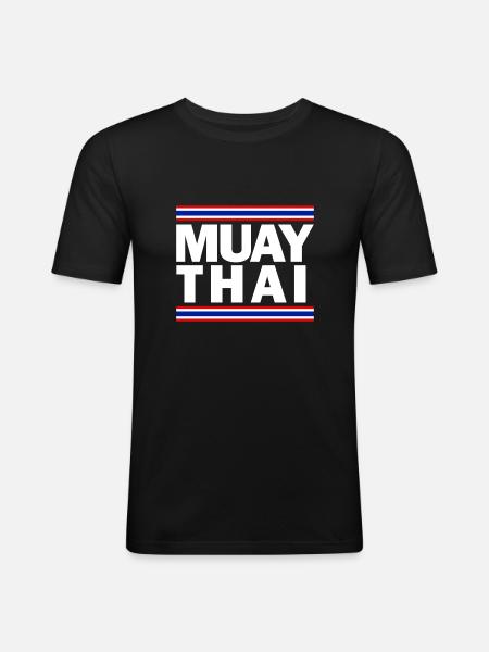 Muay Thai - Men's Slim Fit T-Shirt - black