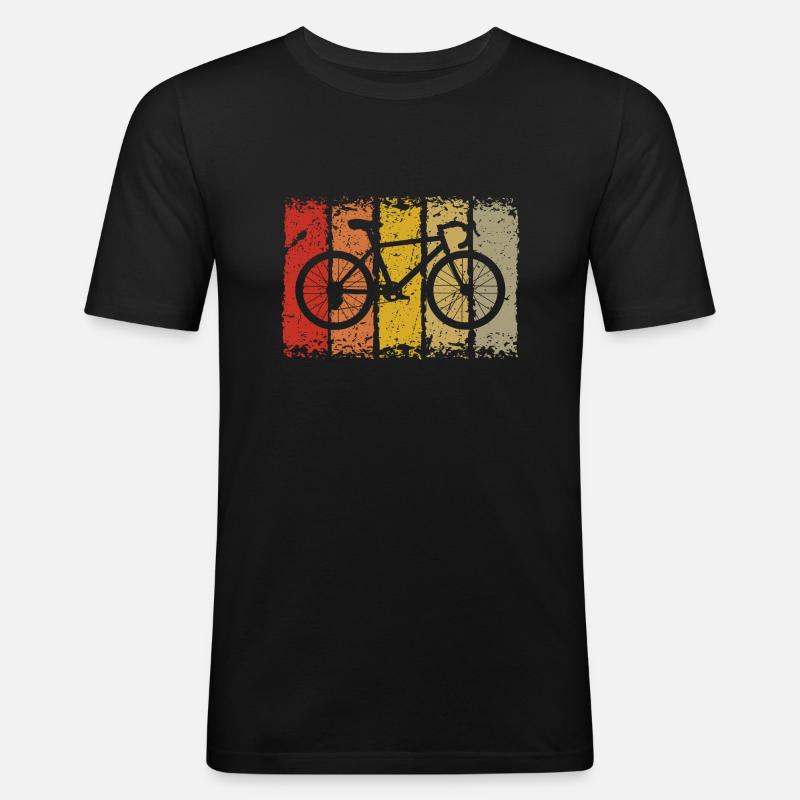 bicycle - Men's Slim Fit T-Shirt - black