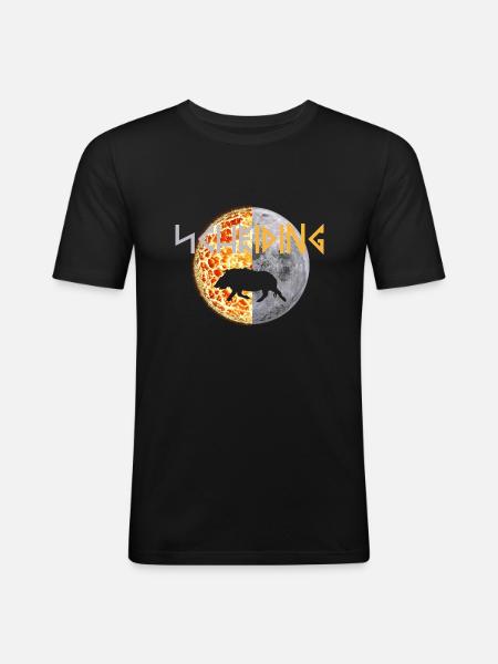 Mabon Scheiding Haustblot Freyr - T-shirt près du corps Homme - noir
