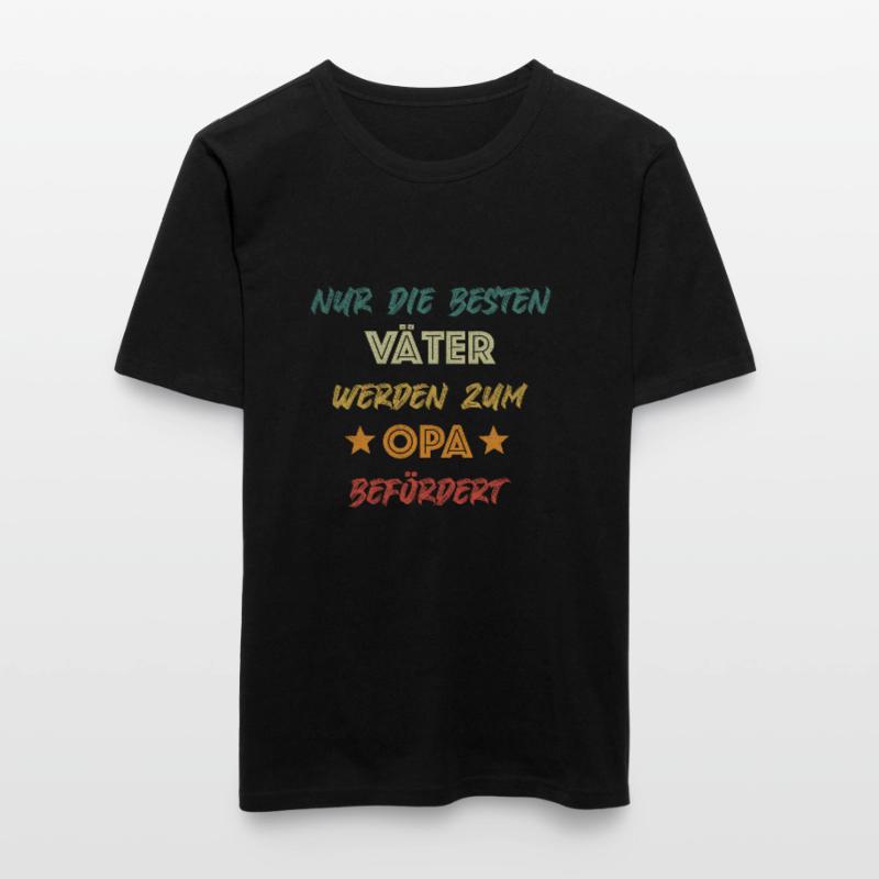 Vater wird Opa, Papa wird Opa Männer Slim Fit T-Shirt