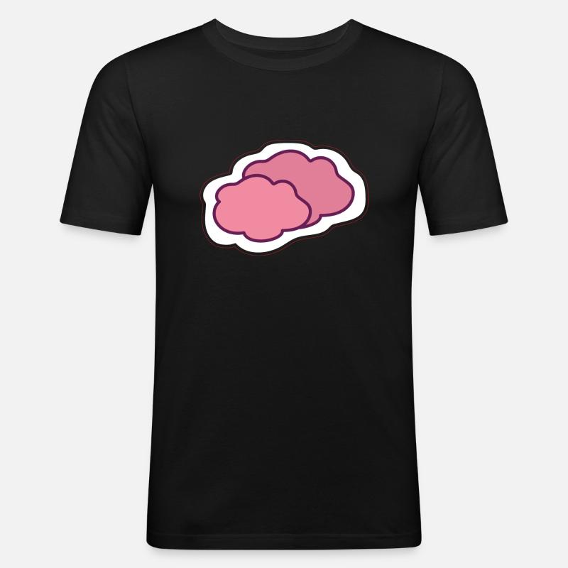 Cloud - Men's Slim Fit T-Shirt - black