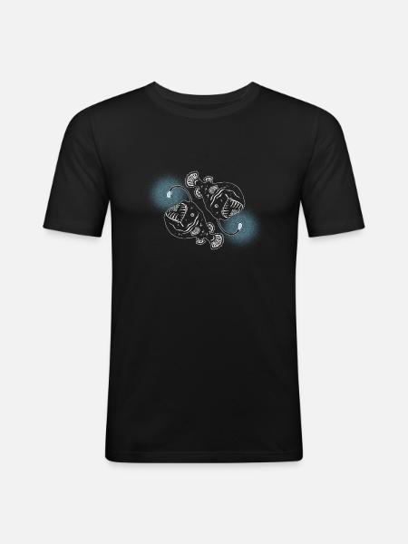 Frogfish - Men's Slim Fit T-Shirt - black