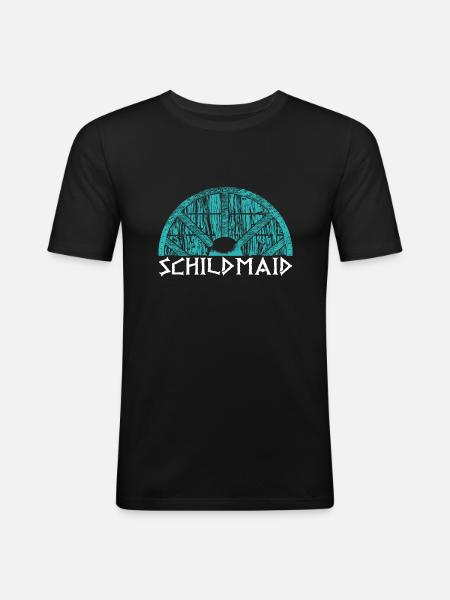 Schildmaid - Männer Slim Fit T-Shirt - Schwarz