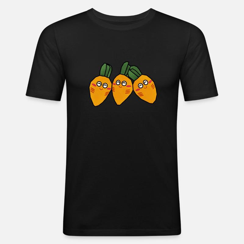 Mörchen Freunde - Männer Slim Fit T-Shirt - Schwarz