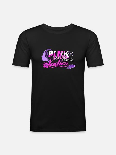 Fischerinnen - Männer Slim Fit T-Shirt - Schwarz