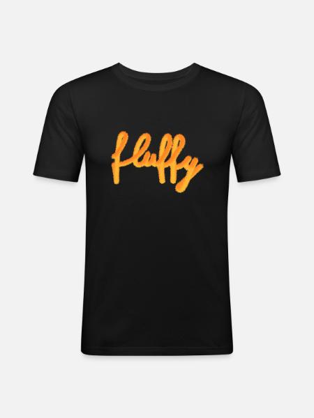 Fluffy - Men's Slim Fit T-Shirt - black
