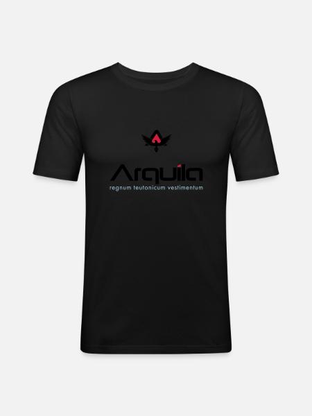 Arquila Eagle - T-shirt près du corps Homme - noir