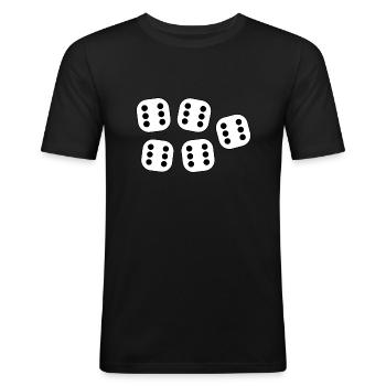 30 years birthday - Men's Slim Fit T-Shirt - black - Front - Nik (191cm)