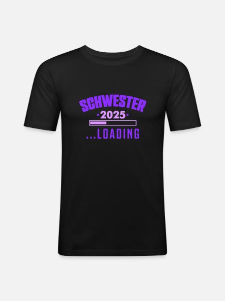 Sister 2025 - Men's Slim Fit T-Shirt - black