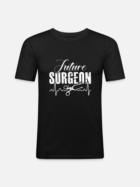 Surgeon Future Surgeon - Men's Slim Fit T-Shirt - black