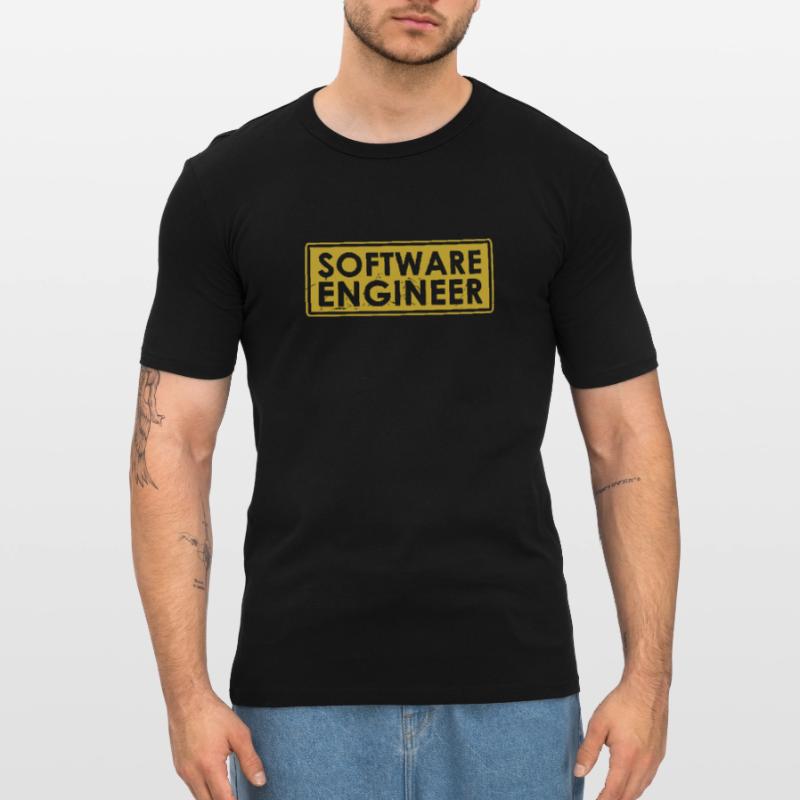 Software Engineer Men's Slim Fit T-Shirt