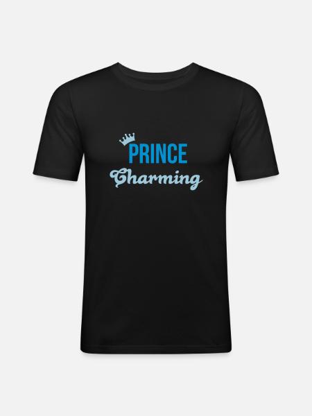 Prince - Men's Slim Fit T-Shirt - black