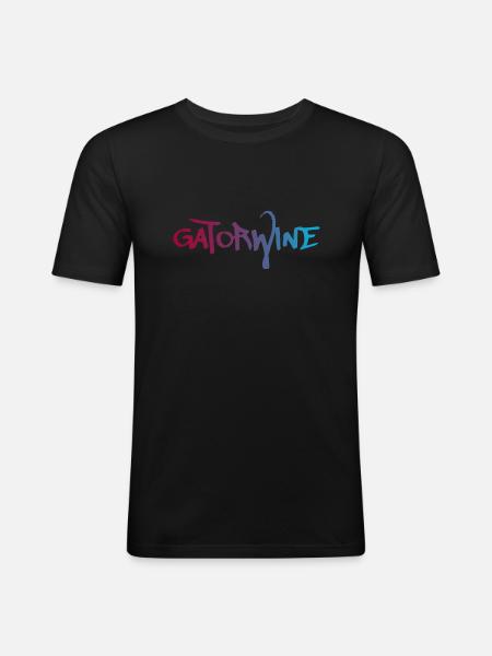 Gatorwine - Men's Slim Fit T-Shirt - black