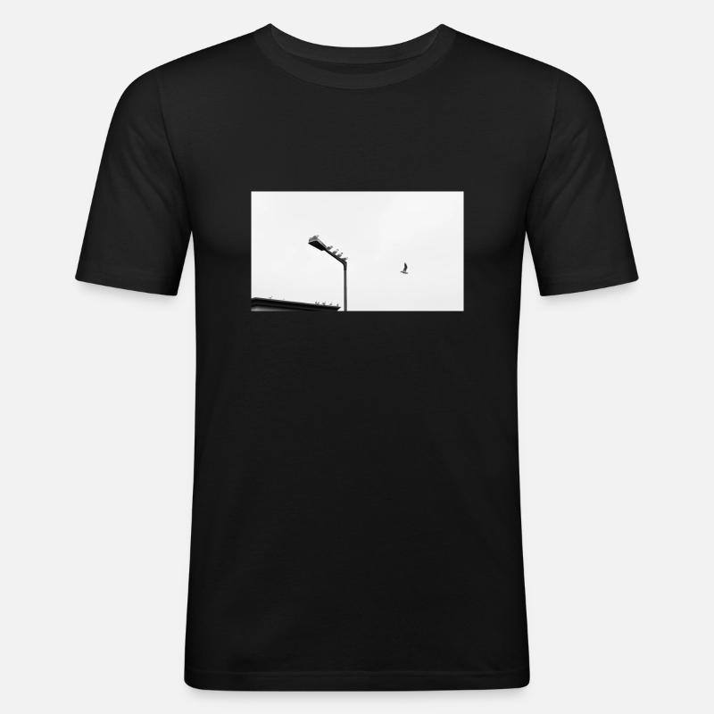 Vorreiter - Männer Slim Fit T-Shirt - Schwarz