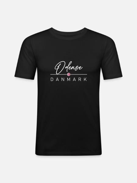 Dänemark - Odense - Danmark - Denmark - Men's Slim Fit T-Shirt - black