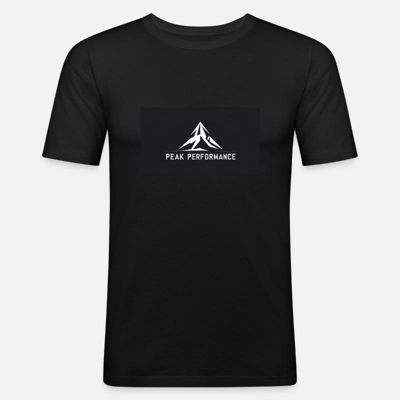 Peak Performance - Männer Slim Fit T-Shirt - Schwarz