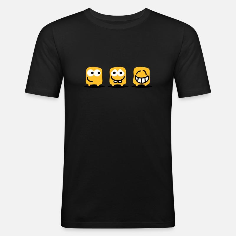 Die Drei Patukus - Männer Slim Fit T-Shirt - Schwarz