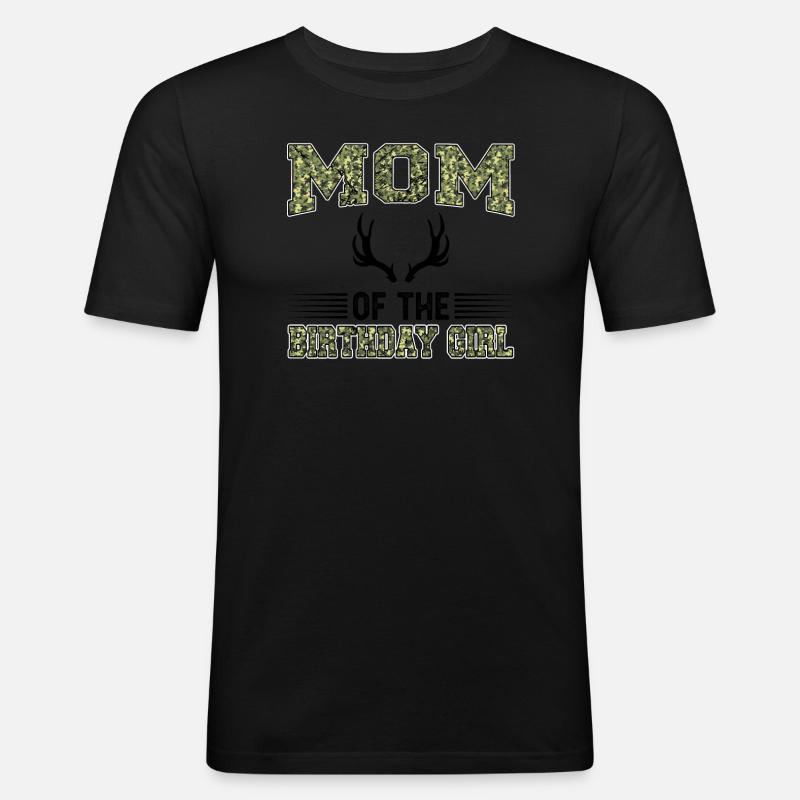 Jäger Jagd Jagd Geschenk - Männer Slim Fit T-Shirt - Schwarz