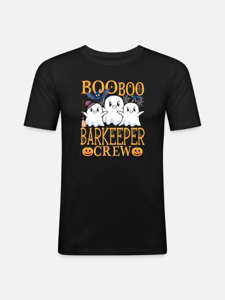 Bartender uu Funny Bartender - Men's Slim Fit T-Shirt - black