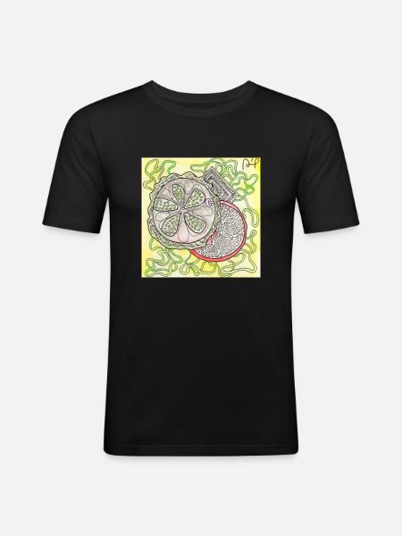 Confusion 24 - Men's Slim Fit T-Shirt - black