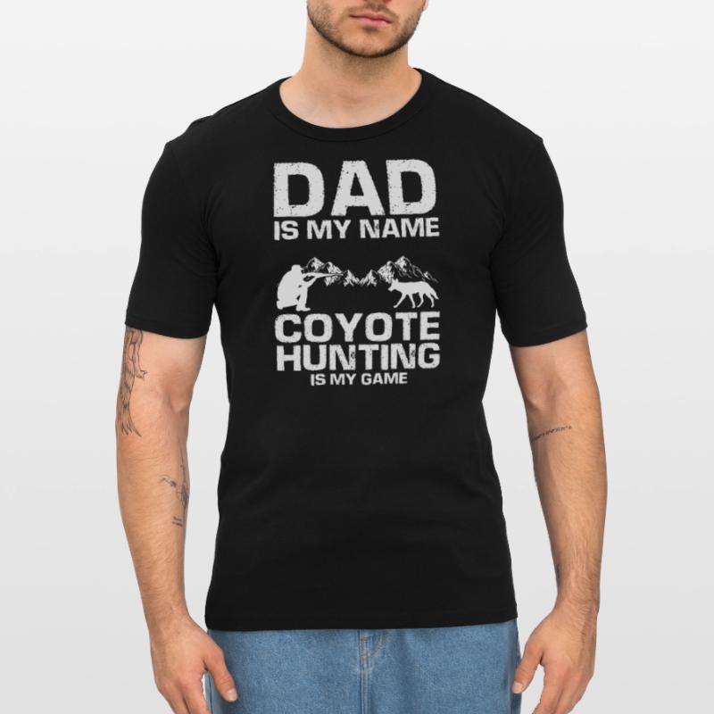 Conception de coyote pour les réacteurs de coyote T-shirt près du corps Homme
