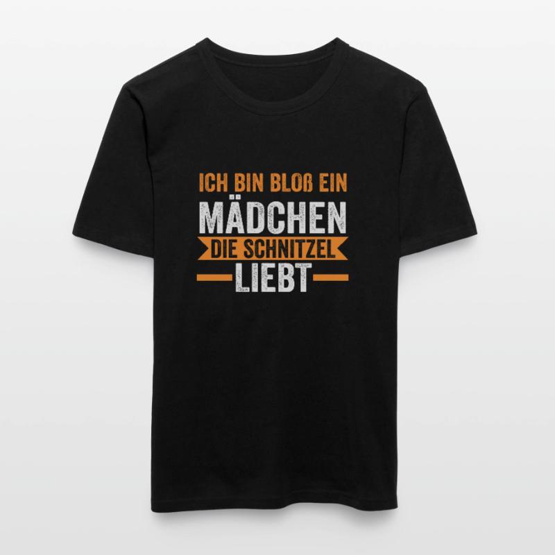 Schnitzel Mädchen Schnitzel Mädchen Geschenk Männer Slim Fit T-Shirt
