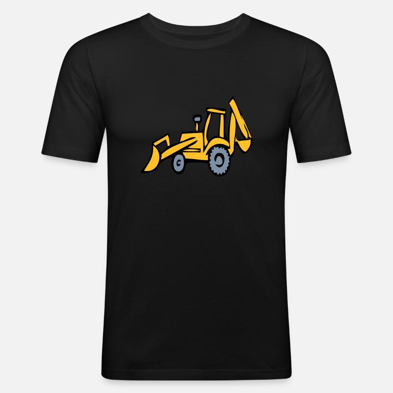 Bagger - Männer Slim Fit T-Shirt - Schwarz