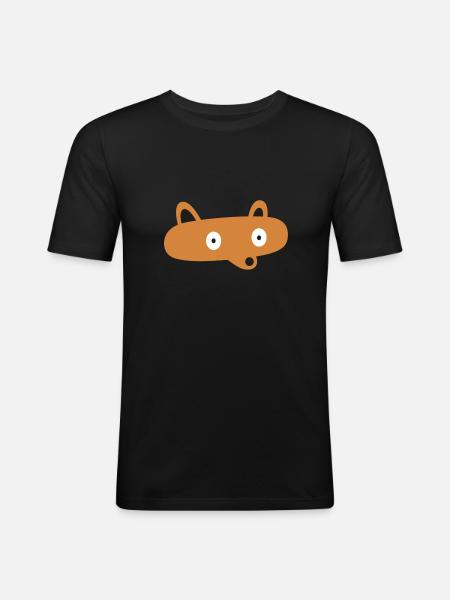 fox - Men's Slim Fit T-Shirt - black