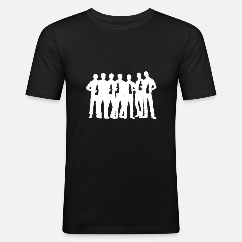 Bachelor Party Team - Men's Slim Fit T-Shirt - black