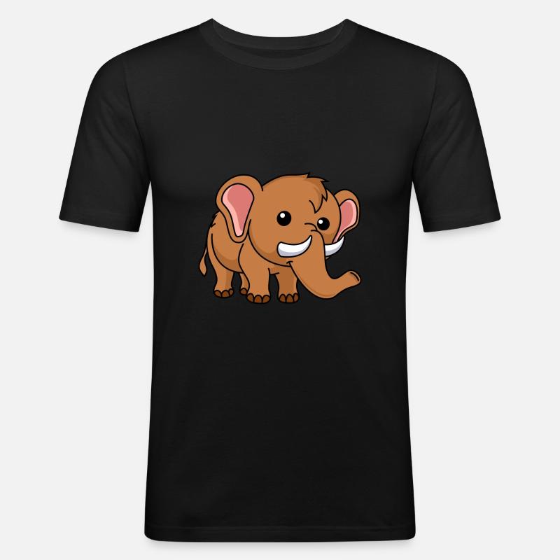 Mammut Comic Tier - Männer Slim Fit T-Shirt - Schwarz