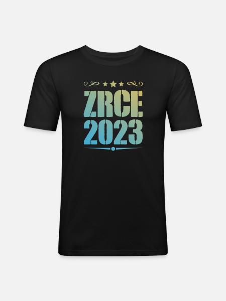 Zrce 2023 - Men's Slim Fit T-Shirt - black