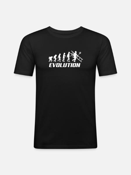 Chimney sweep Chimney Whisperer Evolution - Men's Slim Fit T-Shirt - black