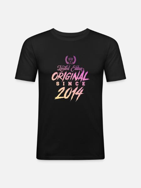 2014 limited edition original - Men's Slim Fit T-Shirt - black