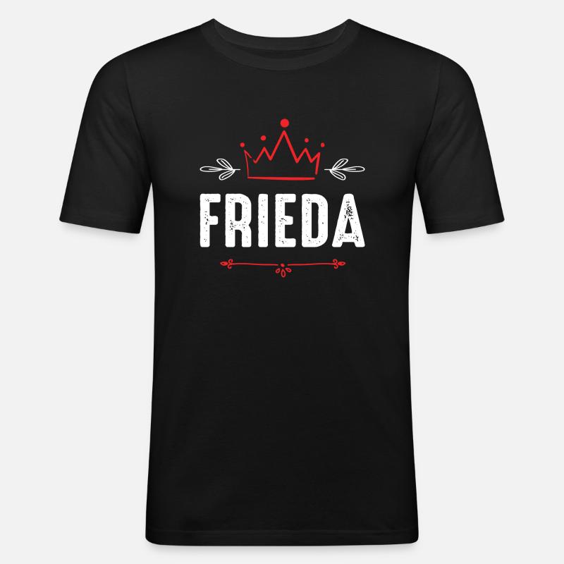 Frieda - Men's Slim Fit T-Shirt - black