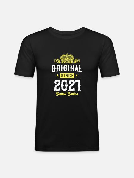 2021 Limited Edition - Men's Slim Fit T-Shirt - black