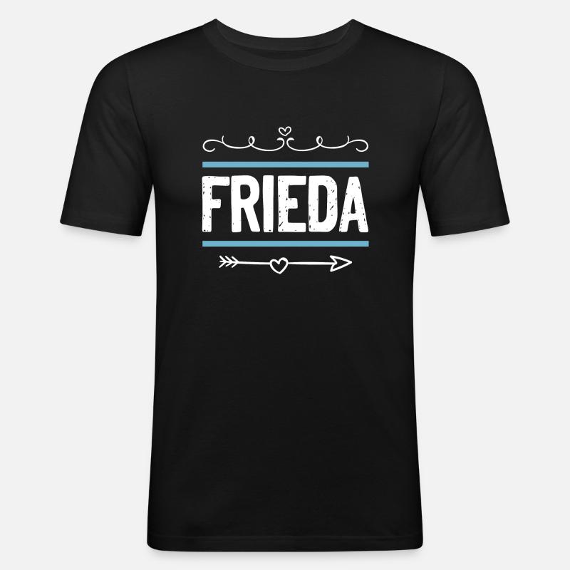Frieda - Men's Slim Fit T-Shirt - black