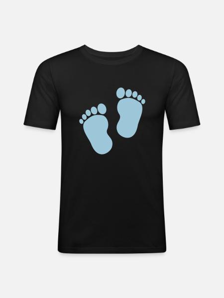 Baby Boy - Men's Slim Fit T-Shirt - black