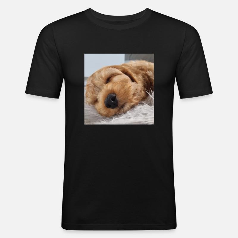 BabyNacho - Männer Slim Fit T-Shirt - Schwarz