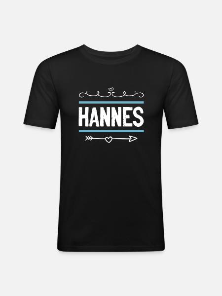 Jennifer - Men's Slim Fit T-Shirt - black