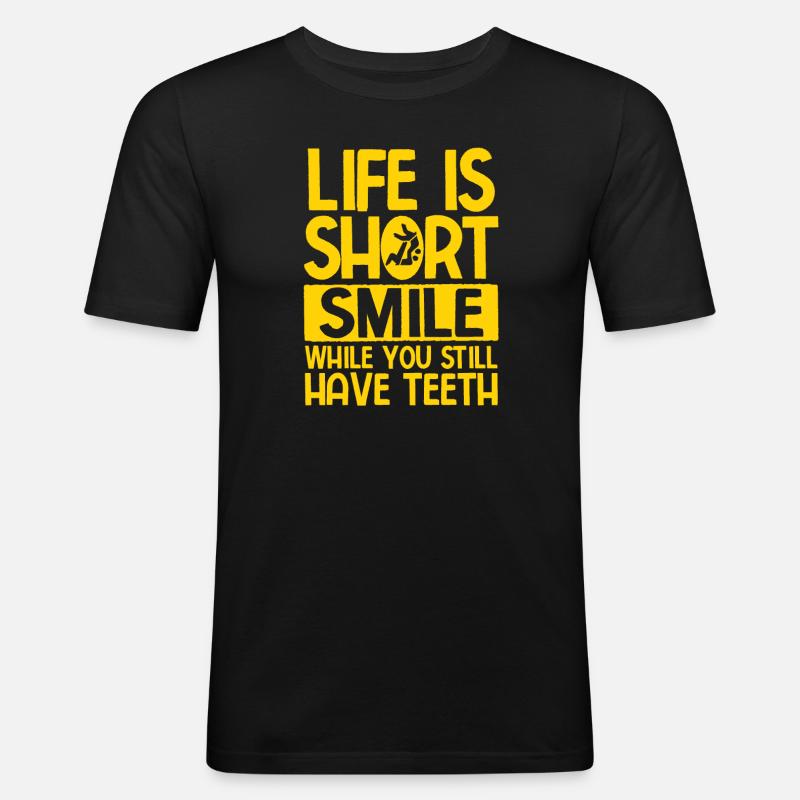 BJJ Jiu Jitsu - Männer Slim Fit T-Shirt - Schwarz