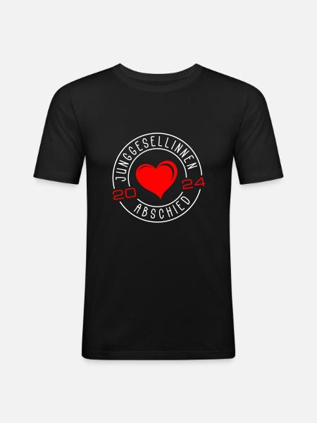 Hen party 2024 - Men's Slim Fit T-Shirt - black