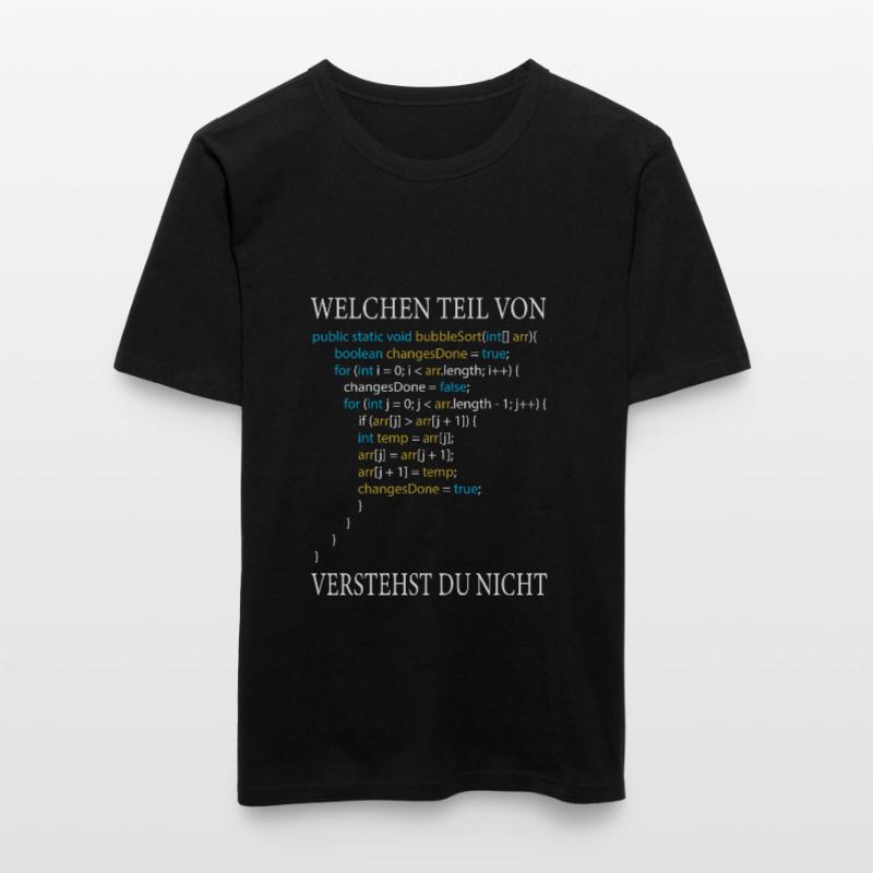 Funny computer scientist saying programmer Men's Slim Fit T-Shirt