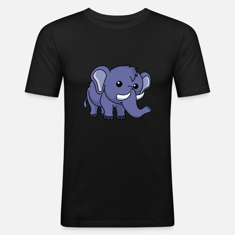 Mammut Comic Tier - Männer Slim Fit T-Shirt - Schwarz