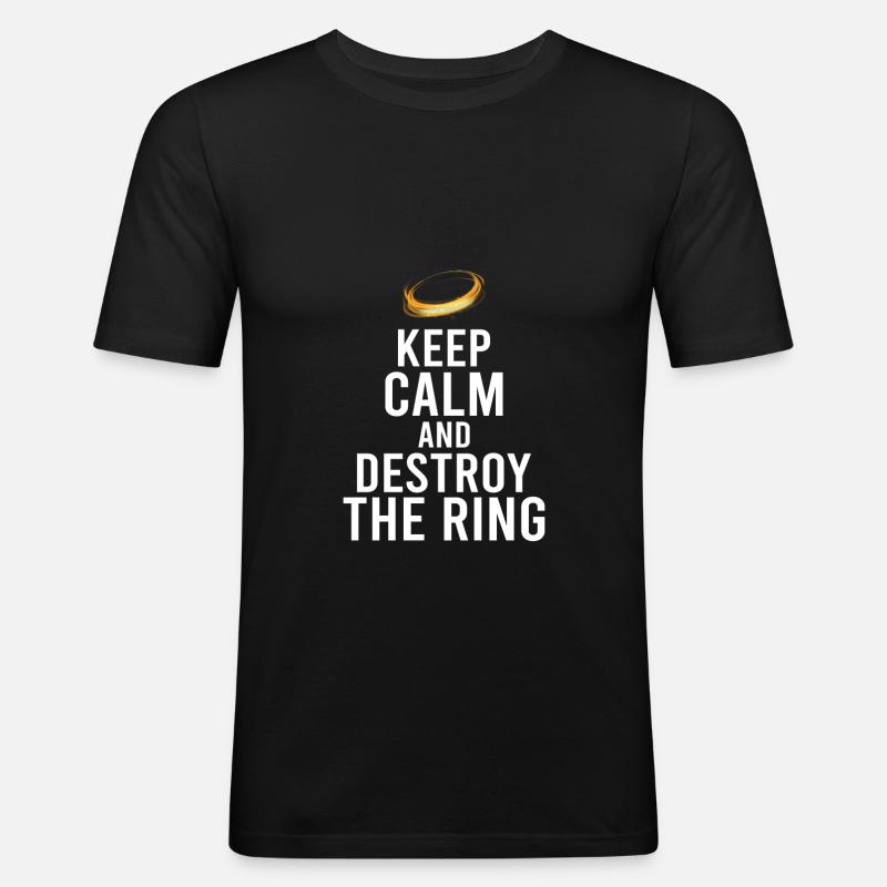 Scheidung Frisch geschieden Scheidungsparty - Männer Slim Fit T-Shirt - Schwarz