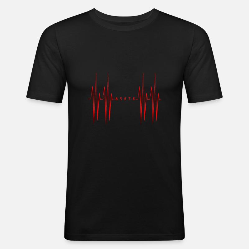 Choreograph Tanzlehrer - Männer Slim Fit T-Shirt - Schwarz